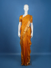 Mustard Yellow Butta Woven Design Pure Kanchipuram Silk Saree - Diadem