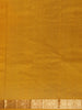 Mustard Yellow Butta Woven Design Pure Kanchipuram Silk Saree - Diadem