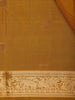 Mustard Yellow Butta Woven Design Pure Kanchipuram Silk Saree - Diadem