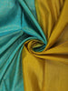 Mustard Yellow Butta Woven Silk Saree
