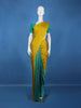Mustard Yellow Butta Woven Silk Saree