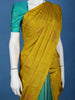 Mustard Yellow Butta Woven Silk Saree