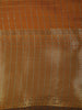 Mustard Yellow Checked Zari Woven Design Soft Silk Fancy Saree with Zari Border