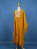 Mustard Yellow Cotton Anarkali Salwar Suit