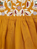 Mustard Yellow Cotton Anarkali Salwar Suit