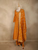 Mustard Yellow Embroidered Design Silk Palazzo Suit with Designer Dupatta