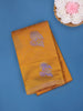 Mustard Yellow Floral Butta Design Fancy Art Silk Saree