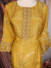 Mustard Yellow Floral Design Cotton Salwar
