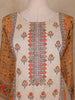 Mustard Yellow Floral Design Cotton Salwar Suit