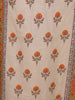 Mustard Yellow Floral Design Cotton Salwar Suit