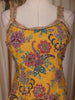 Mustard Yellow Floral Embroidered Design Georgette Palazzo Suit with Dupatta