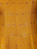 Mustard Yellow Floral Embroidered Design Silk Palazzo Suit with Designer Dupatta