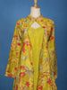 Mustard Yellow Floral Printed Cotton Palazzo Suit