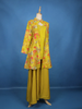 Mustard Yellow Floral Printed Cotton Palazzo Suit