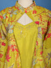 Mustard Yellow Floral Printed Cotton Palazzo Suit