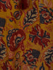 Mustard Yellow Floral Printed Cotton Salwar Suit with Dupatta