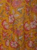 Mustard Yellow Floral Printed Design Cotton Salwar Suit with Dupatta