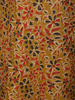Mustard Yellow Floral Printed Design Cotton Salwar Suit with Dupatta