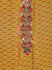 Mustard Yellow Floral Printed Design Crepe Gown