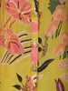 Mustard Yellow Floral Printed Design Crepe Salwar Suit