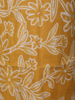 Mustard Yellow Floral Vine Printed Design Cotton Kids Co-Ord Set