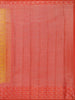 Mustard Yellow Floral Woven Pure Kanchipuram Silk Saree