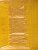 Mustard Yellow Floral Zari Woven Design Pure Banarasi Silk Saree with Floral Zari Border