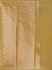 Mustard Yellow Geometric Designed Art Silk Saree