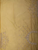 Mustard Yellow Heavy Sequins and Beads Embroidered Design Net Designer Saree