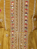 Mustard Yellow Heavy Sequins and Beads Embroidered Design Tissue Silk Mastani Lehenga with Dupatta