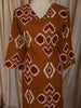 Mustard Yellow Ikat Printed Design Cotton Straight Cut Salwar Suit