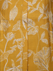 Mustard Yellow Leaf Printed Cotton Co-ord Set