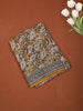Mustard Yellow Paisley Printed Design Chanderi Cotton Casual Wear Saree