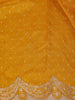 Yellow Small Butta Motifs Design Pure Banarasi Silk Saree