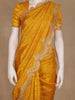 Yellow Small Butta Motifs Design Pure Banarasi Silk Saree