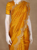 Yellow Small Butta Motifs Design Pure Banarasi Silk Saree