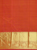 Mustard Yellow Small Butta Woven Kanchipuram Silk Saree