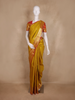 Mustard Yellow Small Butta Woven Kanchipuram Silk Saree