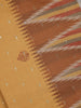 Mustard Yellow Paisley Designed Soft Silk Saree - Diadem