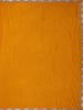 Mustard Yellow Stone Designed Georgette Fancy Saree