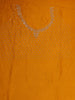 Mustard Yellow Stone Designed Georgette Fancy Saree