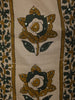 Mustard Yellow Traditional Floral Printed Design Cotton Straight Cut Salwar Suit with Matching Dupatta