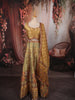 Mustard Yellow Traditional Floral Printed and Stone Embellished Design Raw Silk Bridesmaid Lehenga Choli with Matching Dupatta