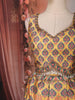 Mustard Yellow Traditional Floral Printed and Stone Embellished Design Raw Silk Bridesmaid Lehenga Choli with Matching Dupatta