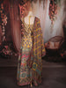 Mustard Yellow Traditional Floral Printed and Stone Embellished Design Raw Silk Bridesmaid Lehenga Choli with Matching Dupatta