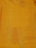 Mustard Yellow Woven Design Pure Kanchipuram Silk Saree