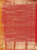 Mustard Yellow Zari Woven Design Pure Kanchipuram Silk Saree