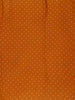 Mustard Ajrakh Print Mul Mul Cotton Saree - Diadem