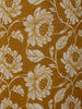 Mustard Floral Design Printed Cotton Salwar Suit - Diadem