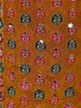 Mustard Yellow Floral Designed Semi Silk Salwar Suit - Diadem